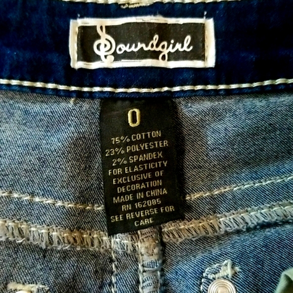 Soundgirl Bootcut Jean's Sz0 - Picture 4 of 4